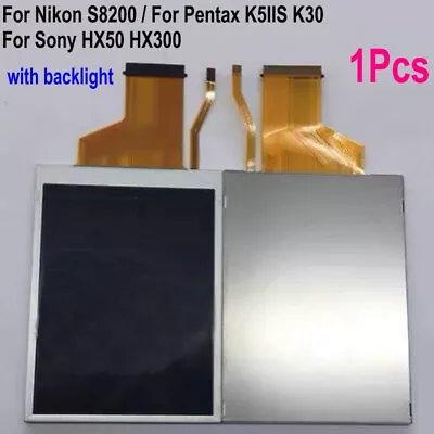 Camera LCD Screen Display Panel For Nikon S8200 Pentax K5IIS K30 Sony HX50 HX300 • $29.68