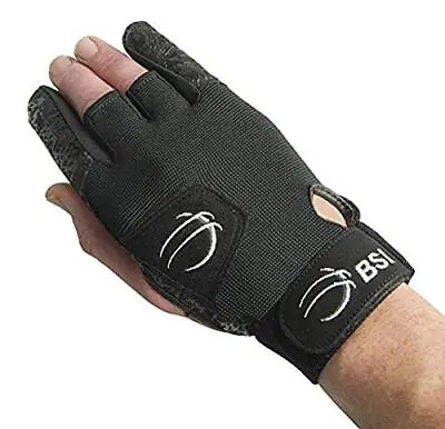 Bowling Gloves Right Hand Special Feature Extra Grip Orientation Large Black • $36.90