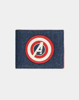 Official Marvel Comics Avengers Game Captain America Shield Bi-fold Wallet • £14.99