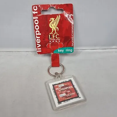 Official 2003 Liverpool FC - Let The Ball Down - Plastic Keyring Keychain LFC • £9.99