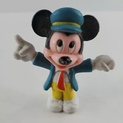 Vintage Disney Mickey Mouse PVC/Plastic Figure Made In China Cake Topper  • $7.01