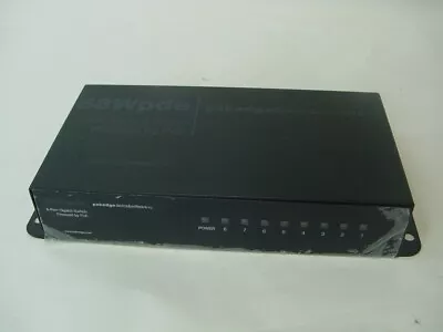 PAKEDGE 8 PORT GIGABIT SWITCH POWERED BY POE S8Wpde - NO POWER CORD INCLUDED • $30