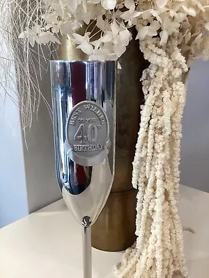 40th Birthday Wine Goblet. New In Box • $40