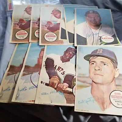 1967 Topps  Pin-ups Lot (40) W/ Many Hall Of Famers Marichal Mccovey Robinson • $9.99