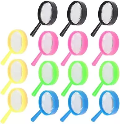 15 Pieces Hunting Minibeasts Bugs And Studying Insects Kids Magnifying Glass Toy • £10