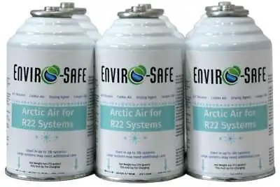 Envirosafe Arctic Air For R22 AC Support (6) 4 Oz Cans • $88