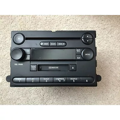 Ford Radio Oem   6 CD/Cassette Player Pioneer 5C3T-18C868-AK Mfg Aug/2004 • $138