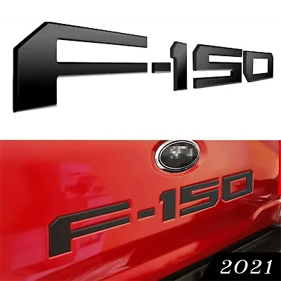 3D Raised Tailgate Insert Letters Decal Fit For 2021-2023 2024 F150 Model Emblem • $21.99