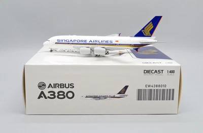 $119.95 • Buy JC Wings 1:400 Singapore Airlines Airbus A380-800 9V-SKV Diecast Model Aircraft
