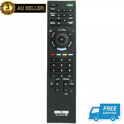 $15.94 • Buy Replaced RM-GD020 Remote For Sony TV KDL40CX520 KDL40CX523 KDL40EX523 KDL40EX520
