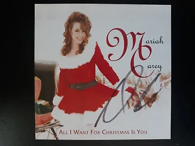 $49.95 • Buy Mariah Carey All I Want For Christmas Is You CD W/Autographed Insert New Sealed