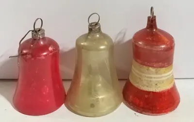 Vintage Antique Bell Christmas Ornaments  • $25.99