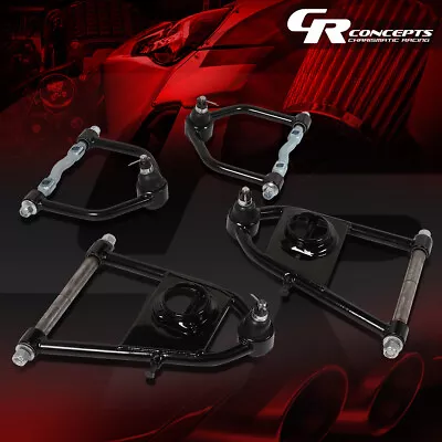 Tubular Steel Upper+lower Suspension Control Arms Kit For 74-78 Ford Mustang Ii • $195.95