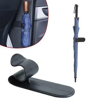 1x Car Interior Umbrella Hook Holder Hanger Fastener Clip Car Accessories Black • $9.75