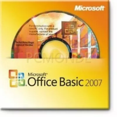 Boxed Microsoft Office 2007 Basic Full Version (S55-02516) • $199.99