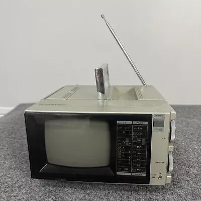 1986 GOLD STAR 5  B/W TV AM/FM Stereo Radio KMA-0506 WORKS PERFECT Television • $26.99