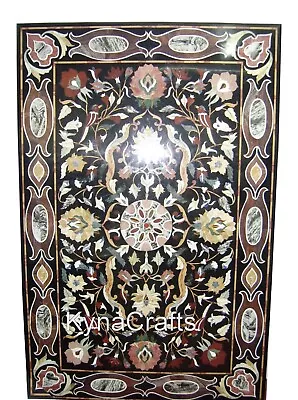 Dining Table Top Inlaid With Antique Design Rectangle Marble Restaurant Table • $3978