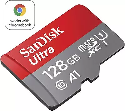 SanDisk Ultra 128GB Micro SDXC SD XC Class 10 100MB/s Memory Card SDSQUAR-128G • $11.90