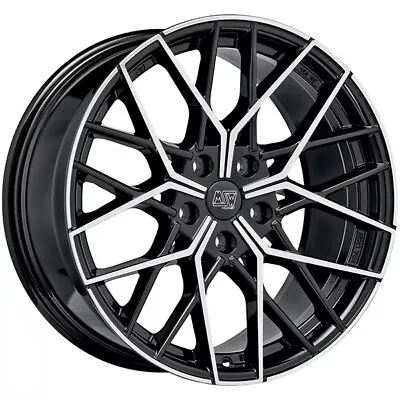 Alloy Wheel Msw Msw 74 8x18 5x120 Gloss Black Full Polished W19358001t56 • $329