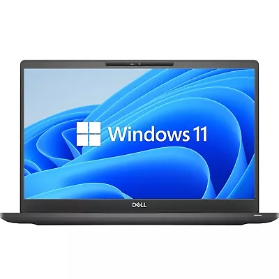 DELL TOUCHSCREEN Laptop Intel I7 8th Gen 16GB 512GB SSD WEBCAM 13.3  Win11 Pro • $220