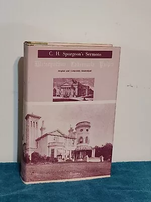 The Metropolitan Tabernacle Pulpit. C.H. Spurgeon Vol. 28 1882 Pilgrim (Gold) • $49.99