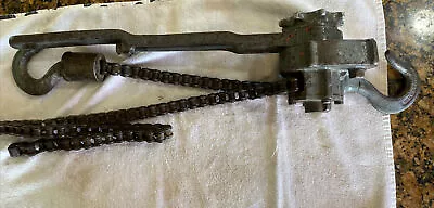 Yale 3/4 Ton Pul-Lift Chain Hoist Come Along Model G USA Good Used Condition • $129.99