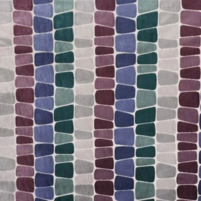 £1.95 • Buy Voyage Lokoto Velvet Fabric Contemporary Geometric Soft Furnishing Upholstery