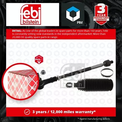 Steering Rod Assembly Fits AUDI TT 8N3 8N9 1.8 Left 98 To 06 8N0422803 Febi New • £36.77