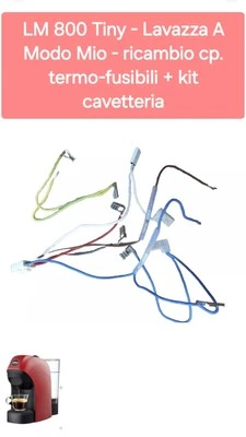LM 800 Tiny - Lavazza A Modo Mio - Ricambio Camera Fora-capsula Esclusa Valvola - Foto 5