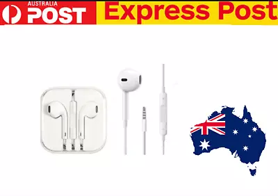 3.5mm Earphones Headphones Headset Handsfree For Apple IPhone 4 5 6 Android • $7.99