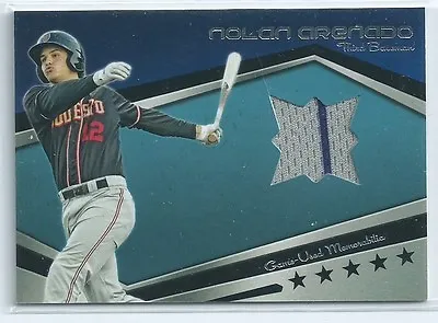 Nolan Arenado 2012 Topps Modesto Nuts Jersey Materials Rookie Card #mlm-na • $24.95