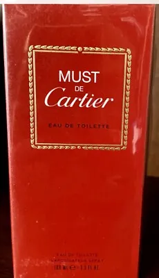 MUST DE Cartier  3.3oz  Women's Eau De Toilette *New In Box* • $90