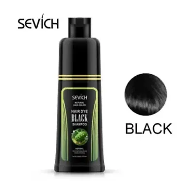 Sevich Instant Hair Dye Colour Shampoo Fast Dye Grey White Moisturising BLACK • £13.99