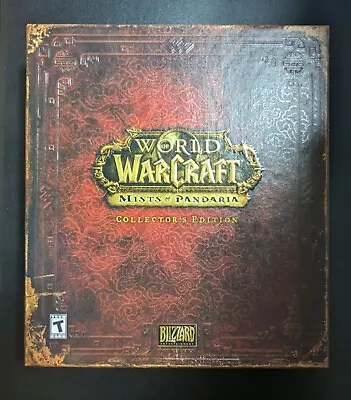 World Of Warcraft Mists Of Pandaria - Collector's Edition • $59.25