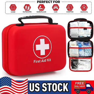 Upgrade 237 Pieces First Aid Kit Medical Supplies All-Purpose And Emergency Case • $29.50