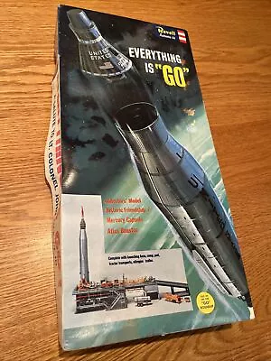 Mercury Capsule & Atlas Booster Revell 1/110 Scale Plastic Spacecraft Model Kit • $152