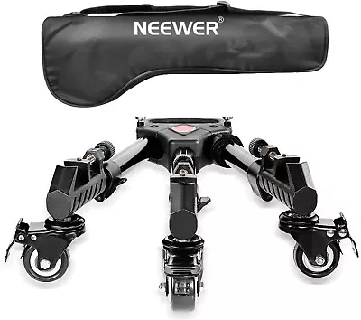Neewer Photography Professional Heavy Duty Tripod Dolly With Rubber Wheels AU • $116