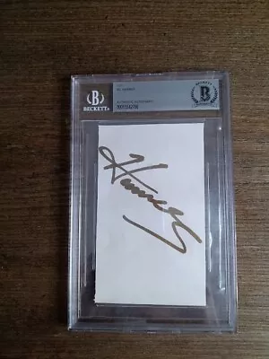 Mc Hammer Signed Cut Bas Beckett Authenticated Bas Slab Auto Gold • $175