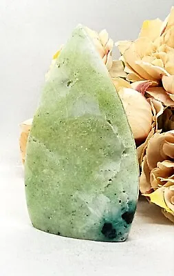 Phoenix Stone Freeform Crystal Malachite Chrysocolla Turquoise Green Healing  • £10