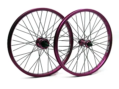 DRS Expert Bmx 20  Wheel Set Purple • $199.95