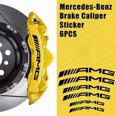 For AMG Edition Car Wheels Brake Caliper Sticker Decal Logo Decoration Sport • $17.07