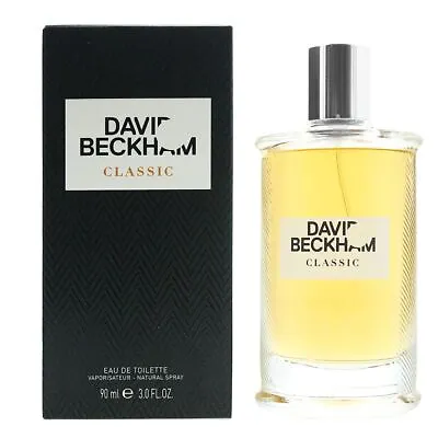 David Beckham Classic Eau De Toilette 90ml Spray Men's - NEW. EDT - For Him • £18