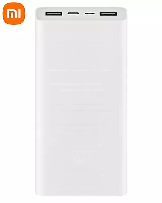 $59.99 • Buy Xiaomi Mi Power Bank 3 20000mAh Portable Charger 2 USB Type C 2-way Fast Charge