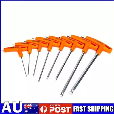 Bike Hex Key Allen Wrench T-Handle 2-10MM Hex Key Wrench Portable Repairing Tool • $11.69