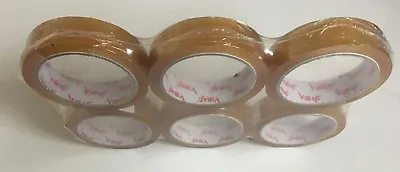 £9.95 • Buy 1 Roll X 24mm X 66m Clear Sellotape Parcel Packing Packaging Tape VIBAC 1 INCH