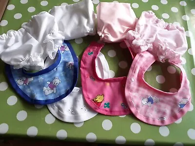 14 -18  Dolls Clothes Pants Nappies Bibs To Fit  Baby Annabel Tiny Tears Etc • £2.80