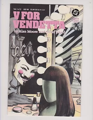 V For Vendetta #1 Dc Comics 1988 Alan Moore David Lloyd Classic High Grade Copy! • $27.99