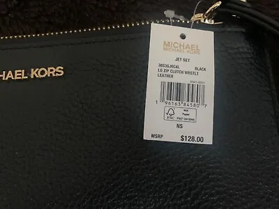 Michael Kors Large Zip Jet Set Clutch Wristlet BRAND NEW  • $50