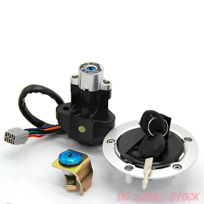 For Suzuki Ignition Switch Gas Cap Seat Lock Key GSX650F Katana 650 2008-2011 • $46.91