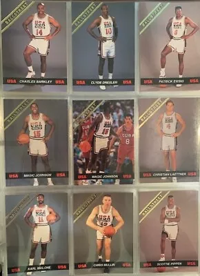 1992 USA Olympic Ballstreet NBA Basketball Cards (Complete Your Set!) • $1